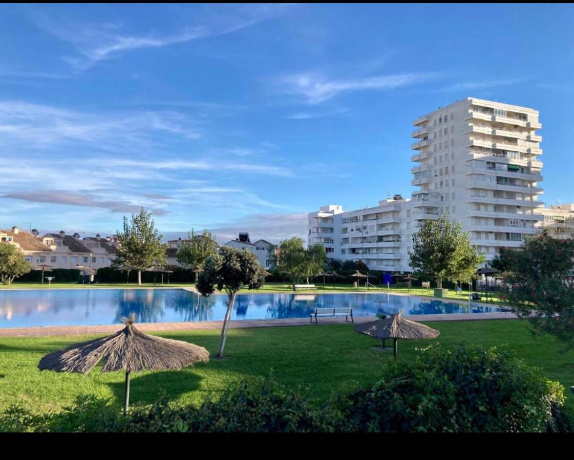 Appartement Frente Al Mar, Preciosas Vistas, Piscinas , Valdelagrana à El Puerto de Santa María Extérieur photo