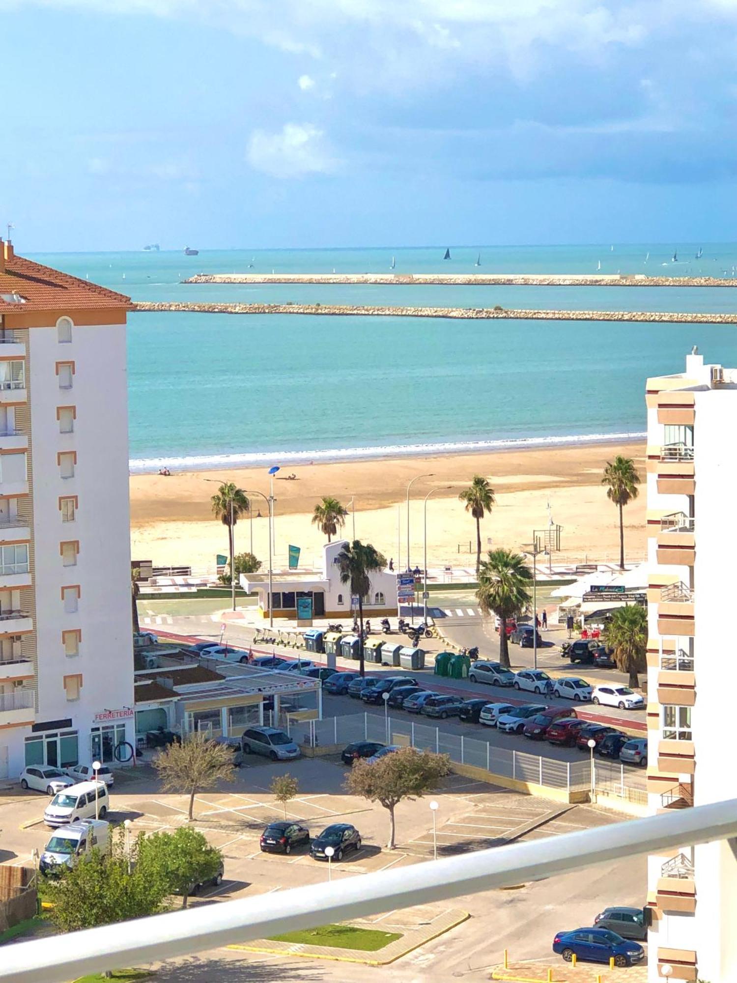 Appartement Frente Al Mar, Preciosas Vistas, Piscinas , Valdelagrana à El Puerto de Santa María Extérieur photo